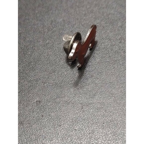 **Final Sale** Tiny brown enamel dachshund pin - Picture 4 of 8